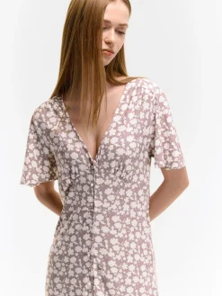 GATE Sukienka z nadrukiem kwiatowym| Kategorie·Sukienki