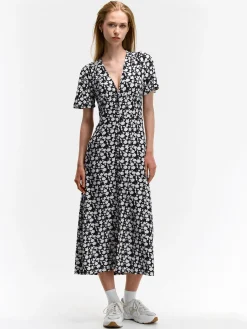 GATE Sukienka z nadrukiem kwiatowym| Kategorie·Sukienki