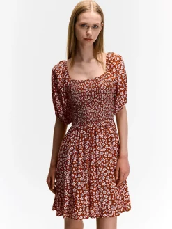 GATE Sukienka z nadrukiem kwiatowym| Kategorie·Sukienki