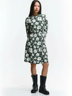 GATE Sukienka z nadrukiem kwiatowym| Kategorie·Sukienki