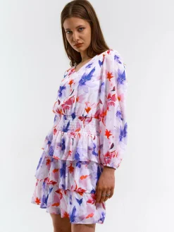 GATE Sukienka z nadrukiem kwiatowym| Kategorie·Sukienki