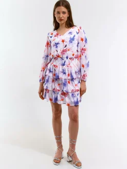 GATE Sukienka z nadrukiem kwiatowym| Kategorie·Sukienki