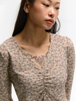 GATE Sukienka z nadrukiem kwiatowym| Kategorie·Sukienki