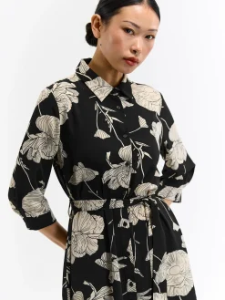 GATE Sukienka z nadrukiem kwiatowym| Kategorie·Sukienki