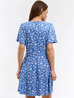 GATE Sukienka z nadrukiem kwiatowym| Kategorie·Sukienki