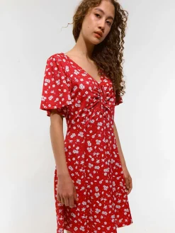 GATE Sukienka z nadrukiem kwiatowym| Kategorie·Sukienki