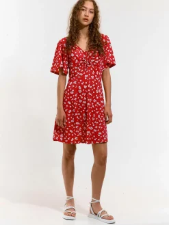 GATE Sukienka z nadrukiem kwiatowym| Kategorie·Sukienki