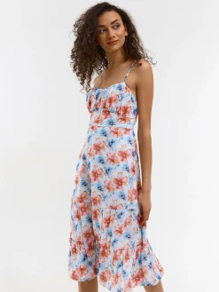 GATE Sukienka z nadrukiem kwiatowym| Kategorie·Sukienki