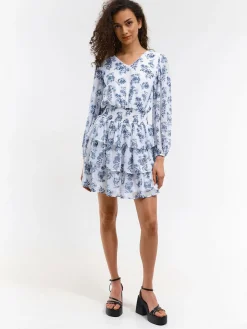 GATE Sukienka z nadrukiem kwiatowym| Kategorie·Sukienki