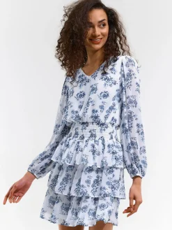 GATE Sukienka z nadrukiem kwiatowym| Kategorie·Sukienki