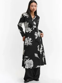 GATE Sukienka z nadrukiem kwiatowym| Kategorie·Sukienki