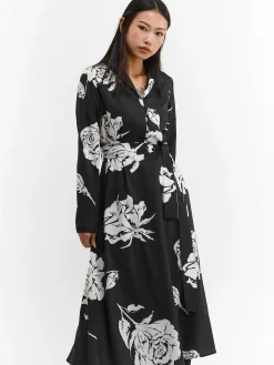 GATE Sukienka z nadrukiem kwiatowym| Kategorie·Sukienki