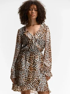 GATE Sukienka z nadrukiem zwierzęcym| Kategorie·Sukienki