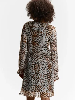 GATE Sukienka z nadrukiem zwierzęcym| Kategorie·Sukienki