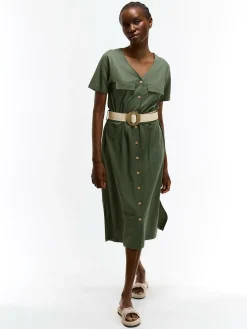 GATE Sukienka z paskiem| Kategorie·Sukienki