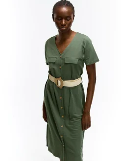 GATE Sukienka z paskiem| Kategorie·Sukienki