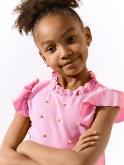 GATE Sukienka z perłami|Dzieci Dziewczynki·Sukienki