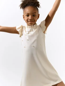 GATE Sukienka z perłami|Dzieci Dziewczynki·Sukienki