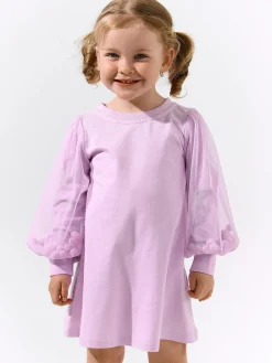 GATE Sukienka z pomponowymi kuleczkami|Dzieci Dziewczynki·Sukienki