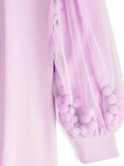 GATE Sukienka z pomponowymi kuleczkami|Dzieci Dziewczynki·Sukienki