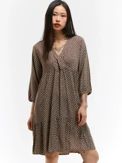 GATE Sukienka z wiskozy| Kategorie·Sukienki