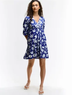 GATE Sukienka z wiskozy z nadrukiem| Kategorie·Sukienki