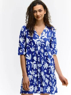 GATE Sukienka z wiskozy z nadrukiem| Kategorie·Sukienki