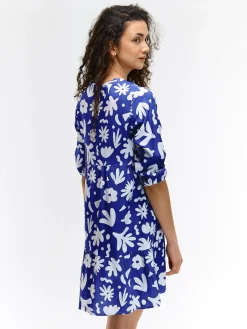 GATE Sukienka z wiskozy z nadrukiem| Kategorie·Sukienki