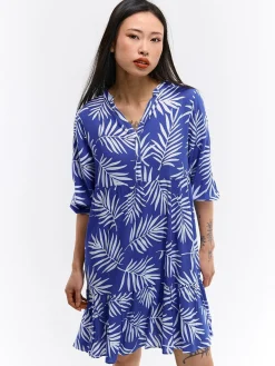 GATE Sukienka z wiskozy z nadrukiem| Kategorie·Sukienki