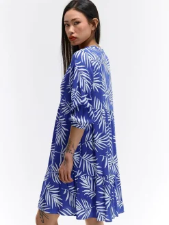 GATE Sukienka z wiskozy z nadrukiem| Kategorie·Sukienki