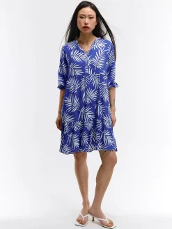 GATE Sukienka z wiskozy z nadrukiem| Kategorie·Sukienki