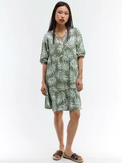 GATE Sukienka z wiskozy z nadrukiem| Kategorie·Sukienki