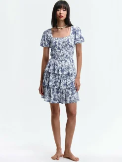 GATE Sukienka z wiskozy z nadrukiem| Kategorie·Sukienki