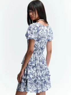 GATE Sukienka z wiskozy z nadrukiem| Kategorie·Sukienki