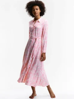 GATE Sukienka z wiskozy z nadrukiem kwiatowym| Kategorie·Sukienki