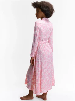 GATE Sukienka z wiskozy z nadrukiem kwiatowym| Kategorie·Sukienki