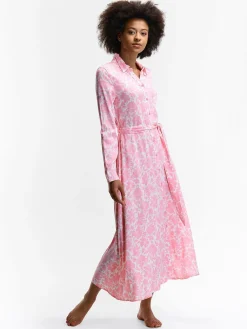 GATE Sukienka z wiskozy z nadrukiem kwiatowym| Kategorie·Sukienki