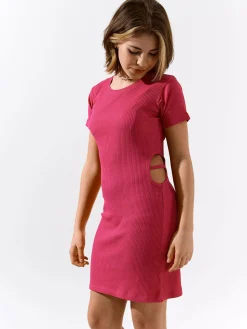 GATE Sukienka z wycięciami po bokach|Dzieci Dziewczynki·Sukienki