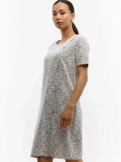 GATE Sukienka zapinana na ozdobne guziki| Kategorie·Sukienki