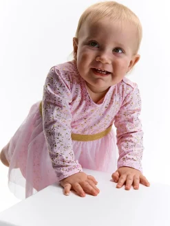 GATE Sukienka ze spódnicą tiulową|Dzieci Baby