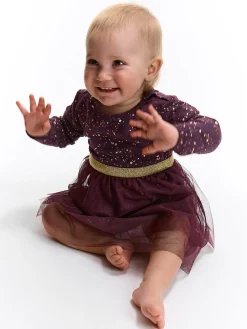 GATE Sukienka ze spódnicą tiulową|Dzieci Baby