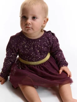 GATE Sukienka ze spódnicą tiulową|Dzieci Baby