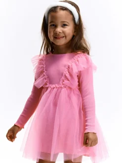 GATE Sukienka ze spódnicą tiulową|Dzieci Dziewczynki·Sukienki