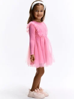 GATE Sukienka ze spódnicą tiulową|Dzieci Dziewczynki·Sukienki