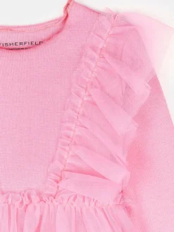 GATE Sukienka ze spódnicą tiulową|Dzieci Dziewczynki·Sukienki