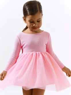 GATE Sukienka ze spódnicą tiulową|Dzieci Dziewczynki·Sukienki