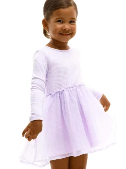 GATE Sukienka ze spódnicą tiulową|Dzieci Dziewczynki·Sukienki