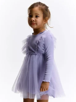GATE Sukienka ze spódnicą tiulową|Dzieci Dziewczynki·Sukienki