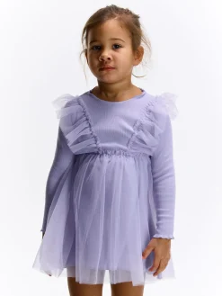 GATE Sukienka ze spódnicą tiulową|Dzieci Dziewczynki·Sukienki