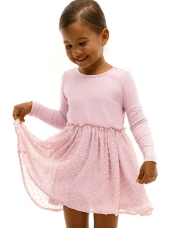 GATE Sukienka ze spódnicą tiulową|Dzieci Dziewczynki·Sukienki